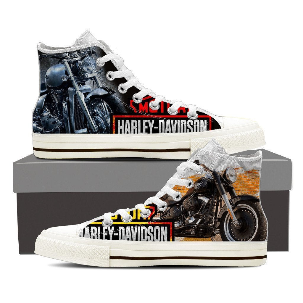 Detail Harley Davidson Converse Tennis Shoes Nomer 10