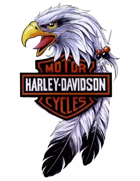 Detail Harley Davidson Eagle Wallpaper Nomer 21