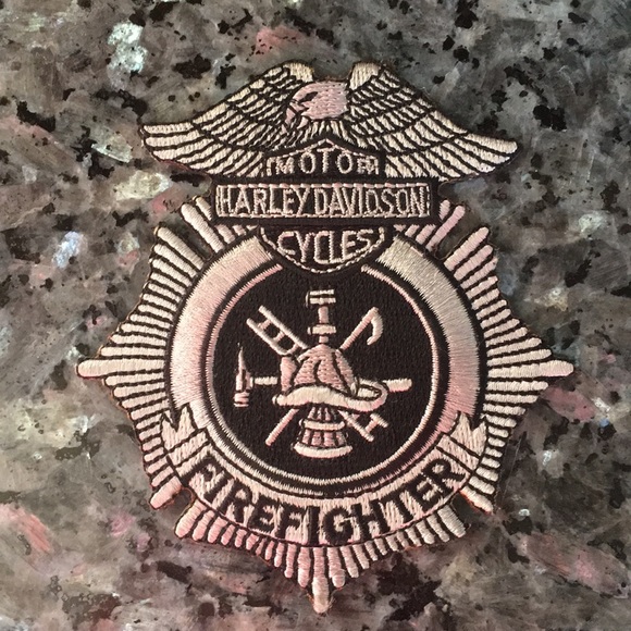 Detail Harley Davidson Firefighter Badge Nomer 33