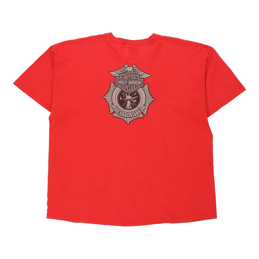 Detail Harley Davidson Firefighter T Shirt Nomer 18