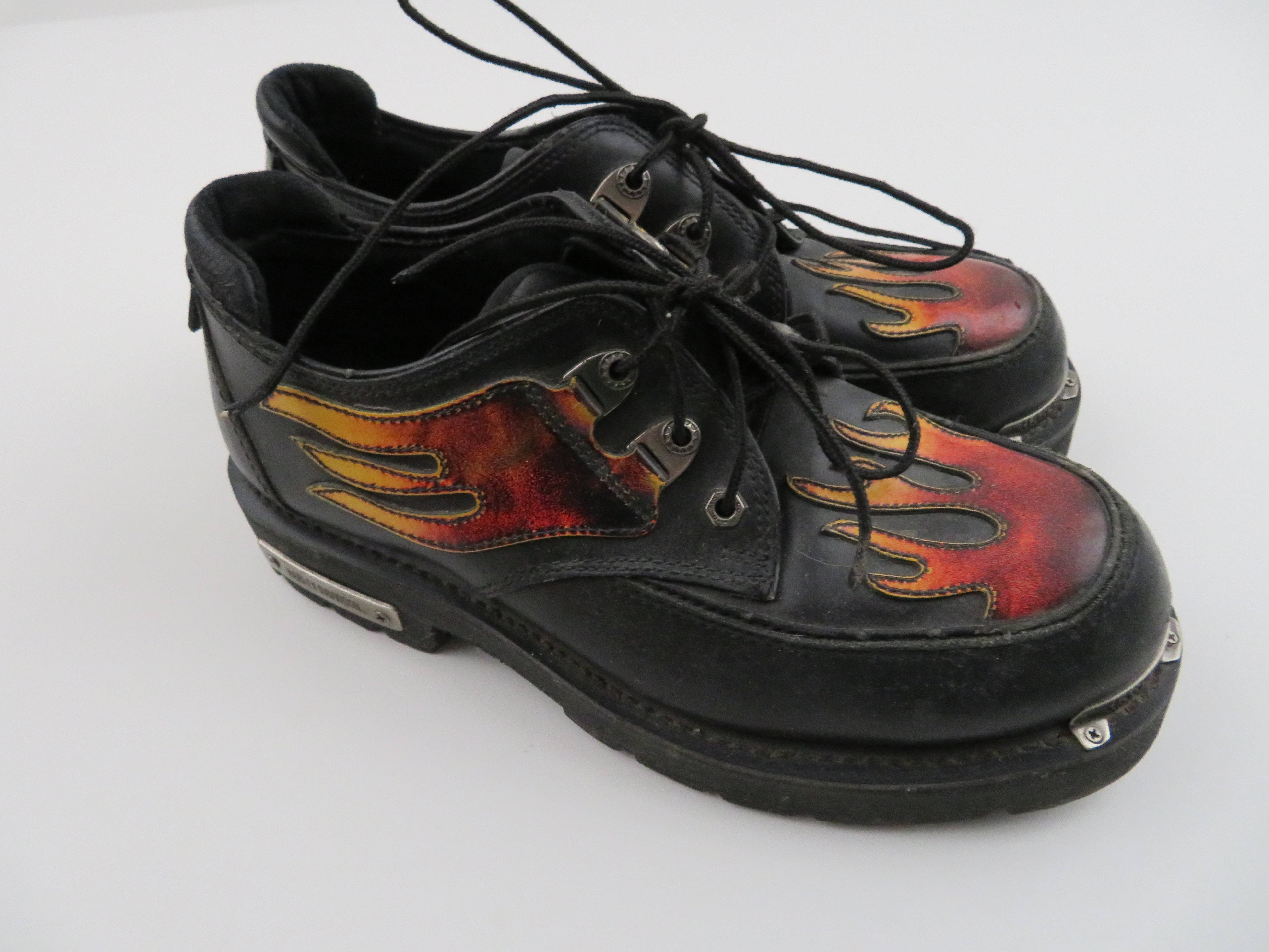 Download Harley Davidson Flame Boots Nomer 21