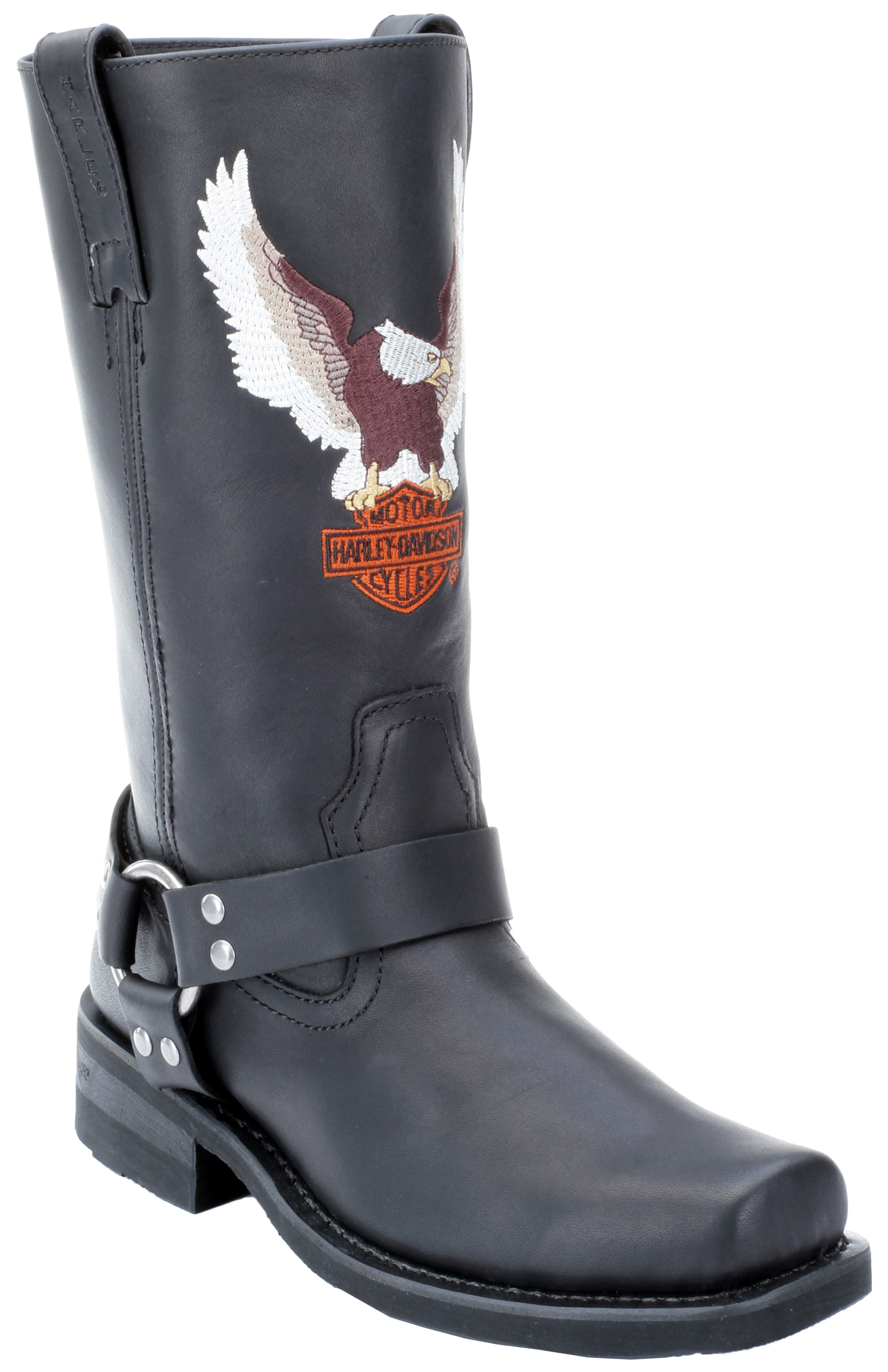 Detail Harley Davidson Flame Boots Nomer 35