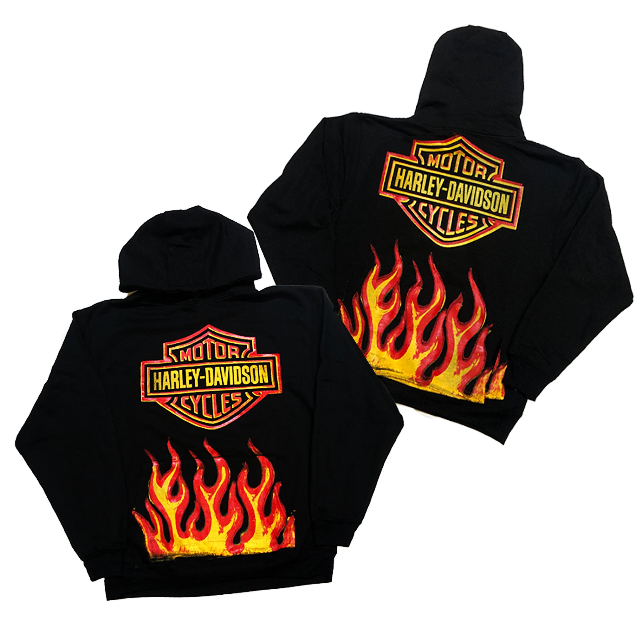 Detail Harley Davidson Flame Hoodie Nomer 37