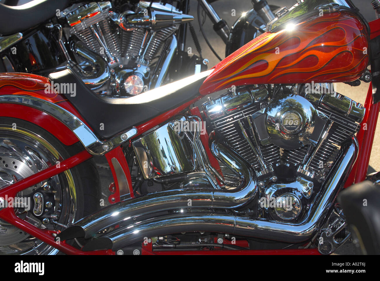 Detail Harley Davidson Flame Paint Jobs Nomer 16