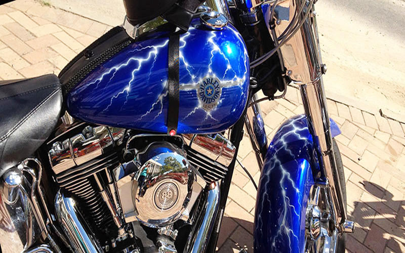 Detail Harley Davidson Flame Paint Jobs Nomer 18