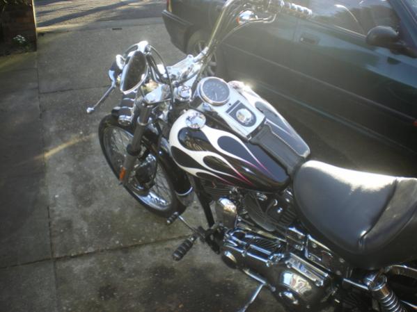 Detail Harley Davidson Flame Paint Jobs Nomer 30