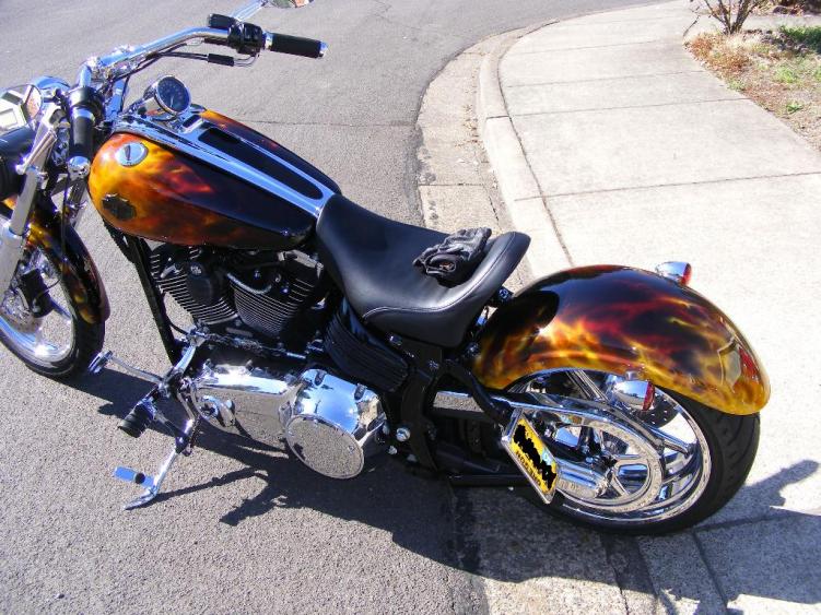 Detail Harley Davidson Flame Paint Jobs Nomer 31