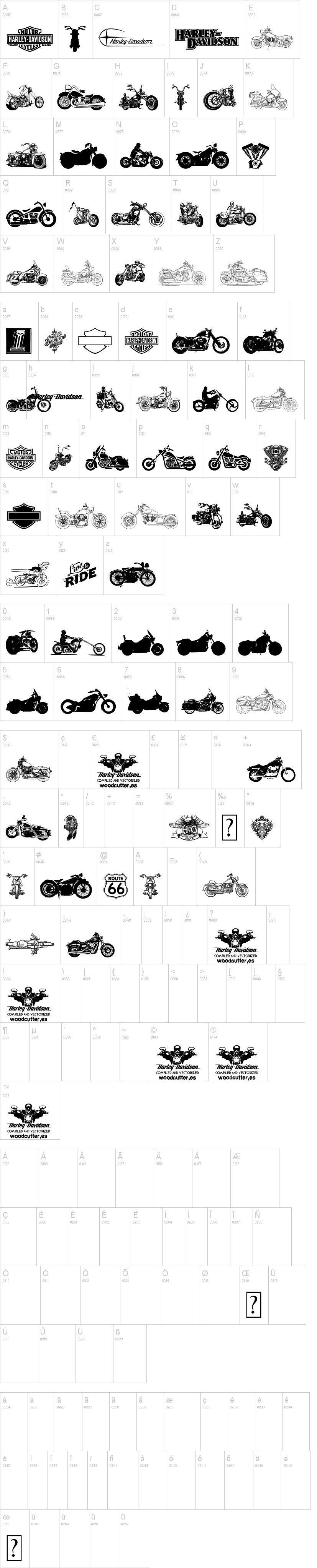 Detail Harley Davidson Font Generator Nomer 11