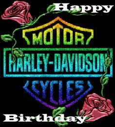 Detail Harley Davidson Happy Birthday Graphics Nomer 12