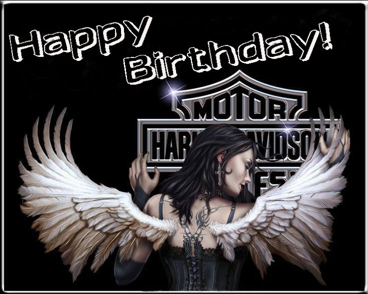 Detail Harley Davidson Happy Birthday Graphics Nomer 46