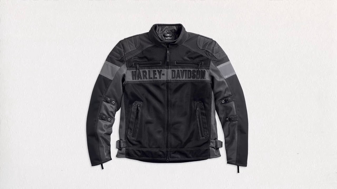 Detail Harley Davidson Jacket Armor Nomer 24