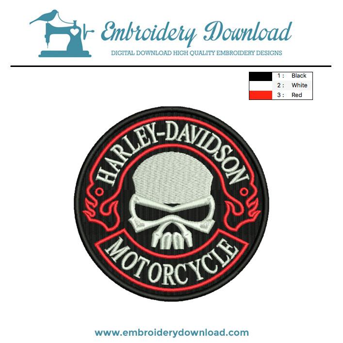 Detail Harley Davidson Logo Skull Nomer 36