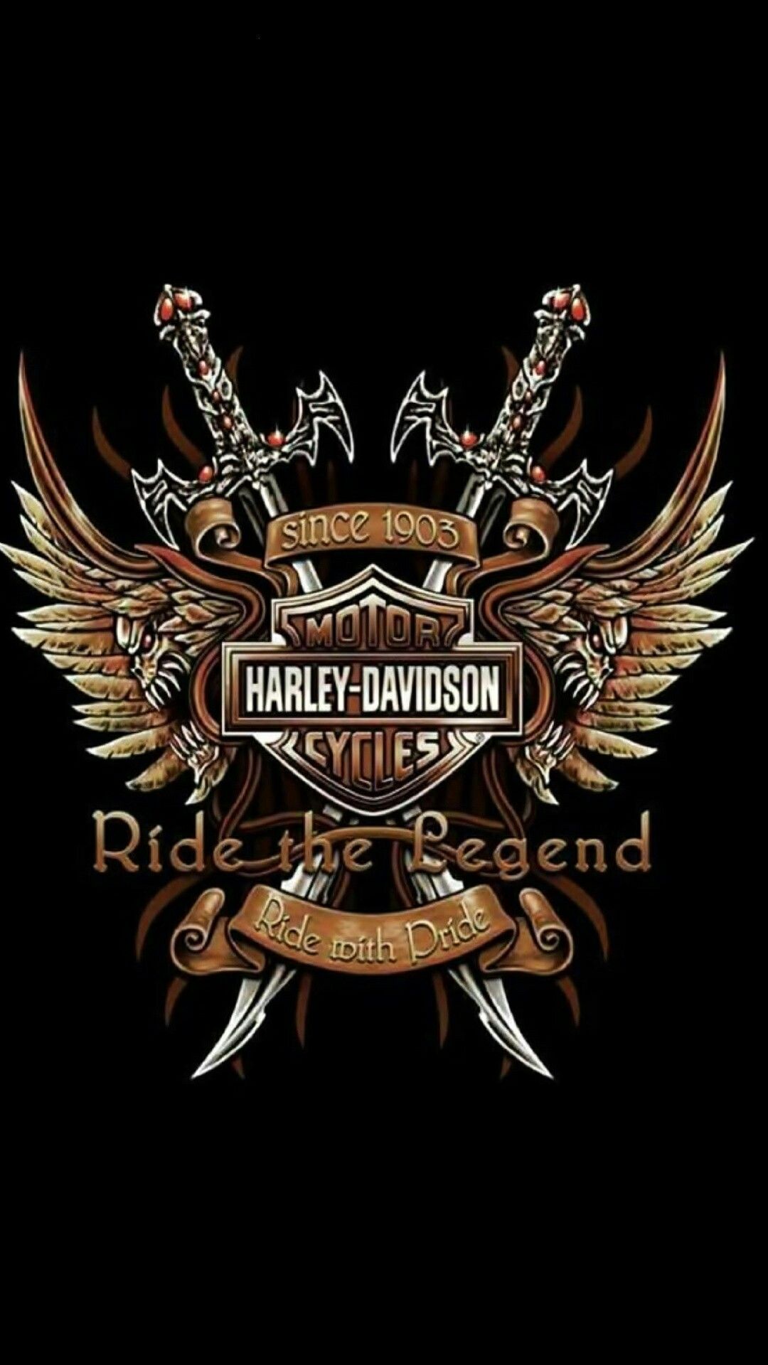 Detail Harley Davidson Logo Wallpaper Nomer 37