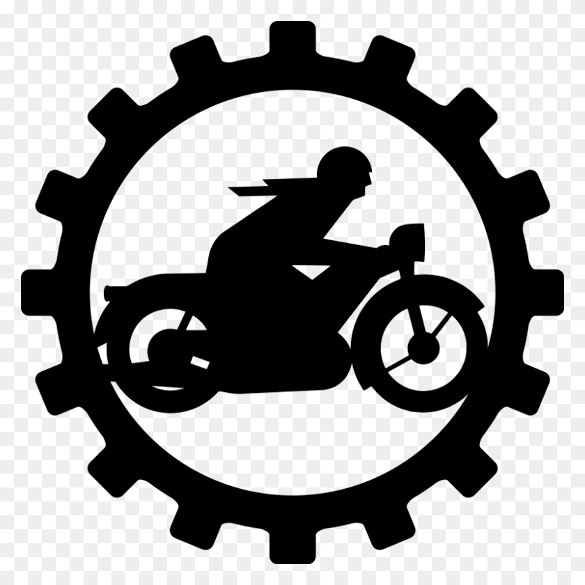 Detail Harley Davidson Motorcycle Clipart Black And White Nomer 42