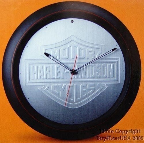 Detail Harley Davidson Motorcycle Wall Clock Nomer 15