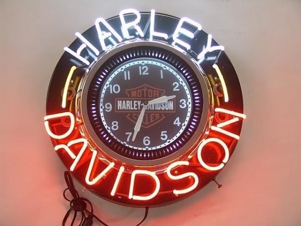 Detail Harley Davidson Motorcycle Wall Clock Nomer 26
