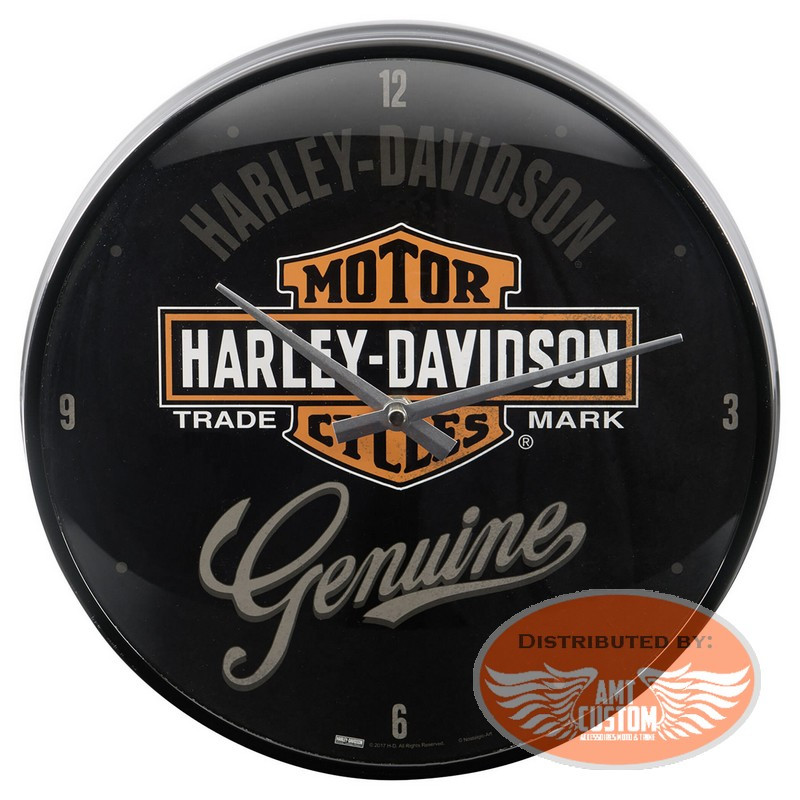 Detail Harley Davidson Motorcycle Wall Clock Nomer 36