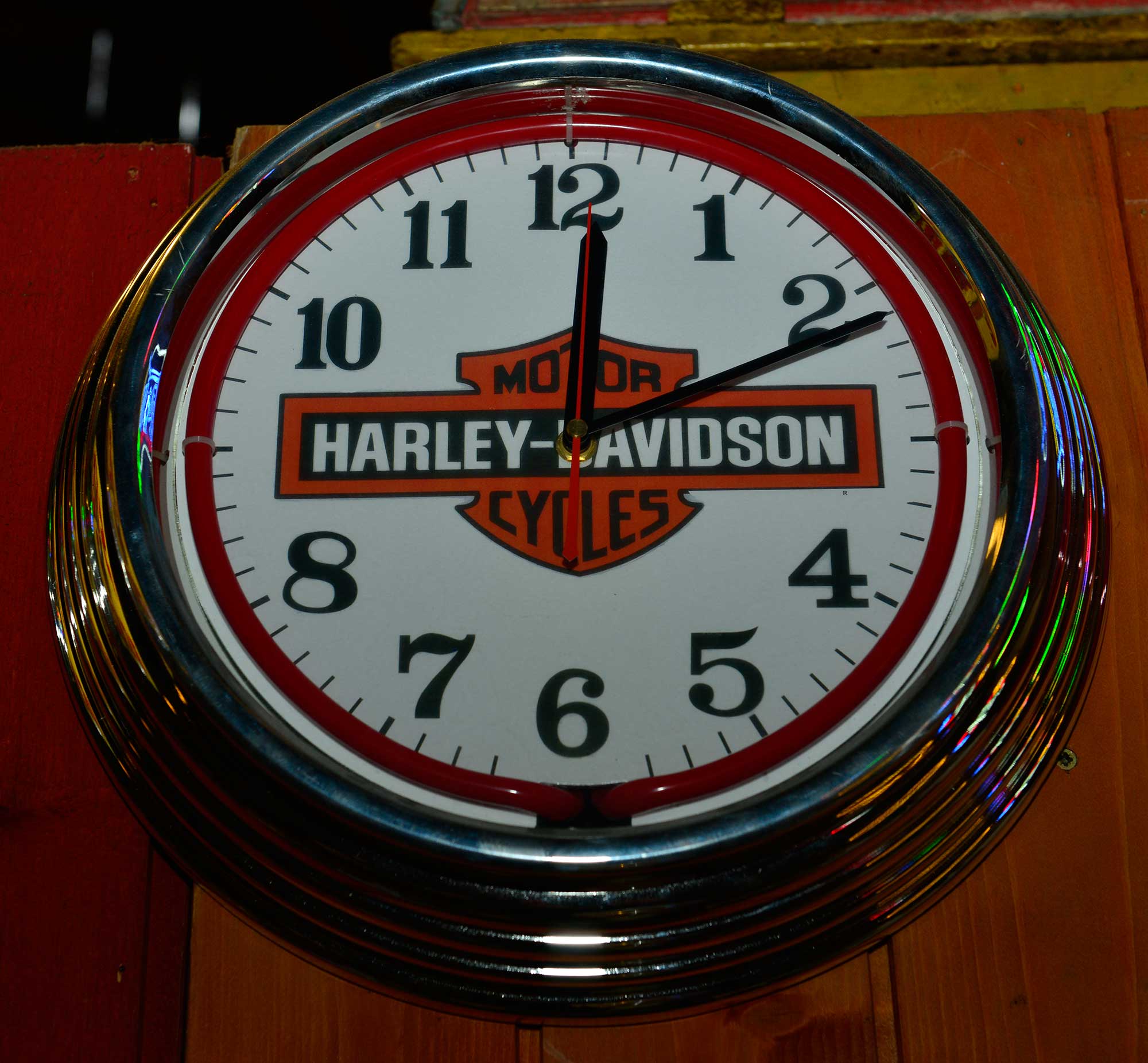 Detail Harley Davidson Motorcycle Wall Clock Nomer 42