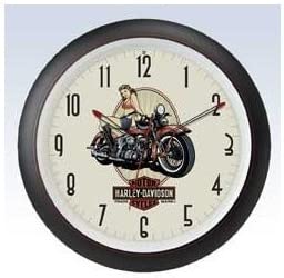 Detail Harley Davidson Motorcycle Wall Clock Nomer 8