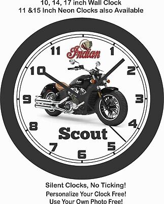 Detail Harley Davidson Motorcycle Wall Clock Nomer 9