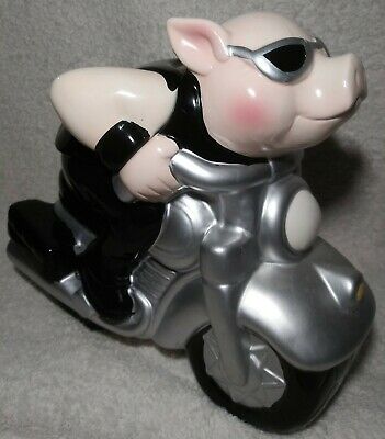 Detail Harley Davidson Pig Cookie Jar Nomer 35