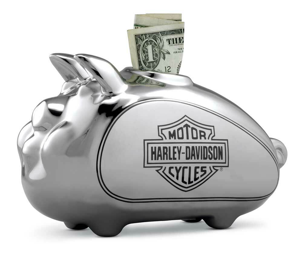 Detail Harley Davidson Piggy Bank Nomer 3