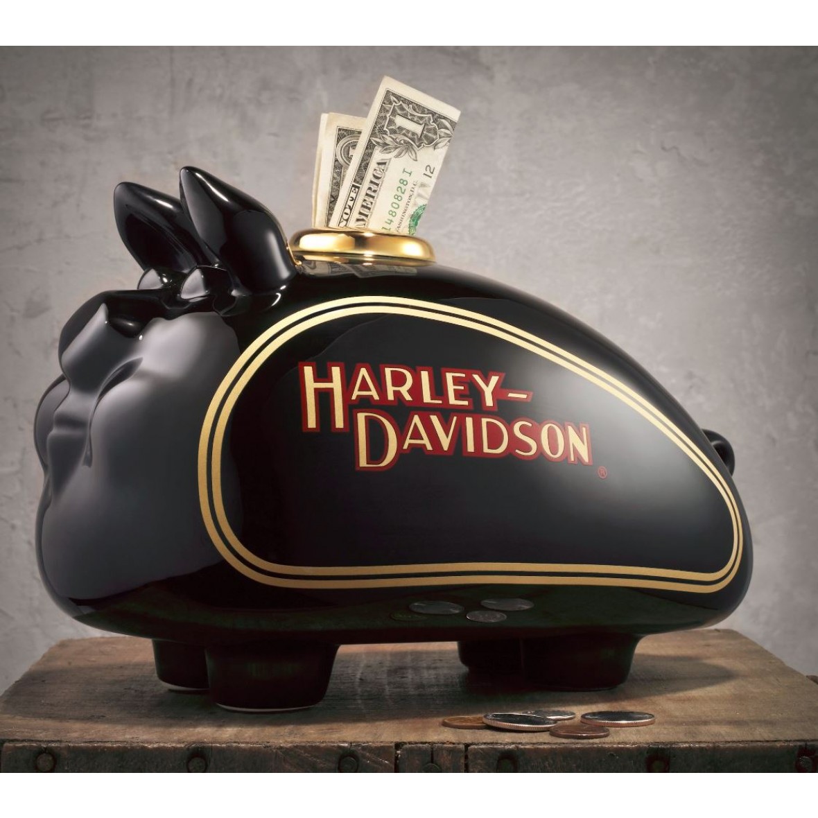 Detail Harley Davidson Piggy Bank Nomer 41