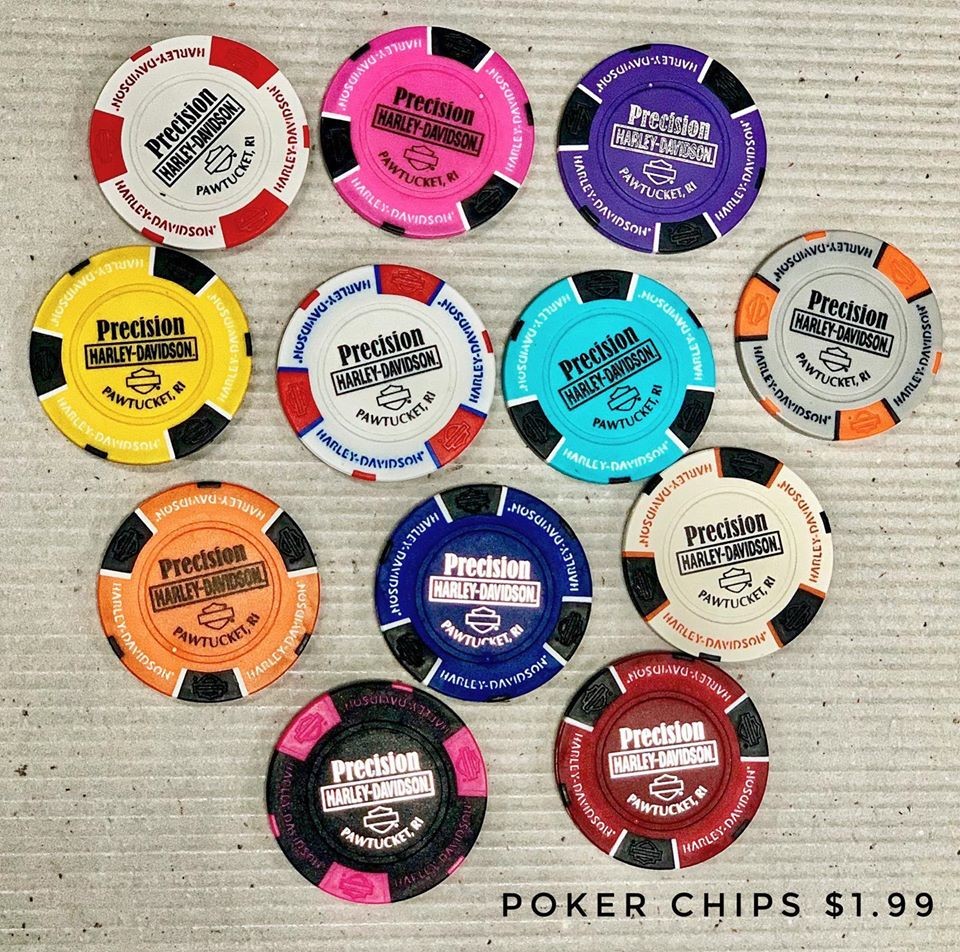 Detail Harley Davidson Poker Chip Nomer 14