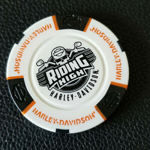 Detail Harley Davidson Poker Chip Nomer 54