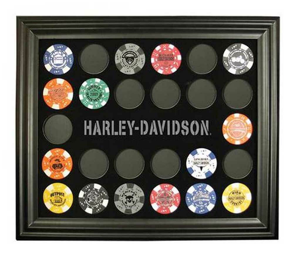 Detail Harley Davidson Poker Chip Frame Nomer 12