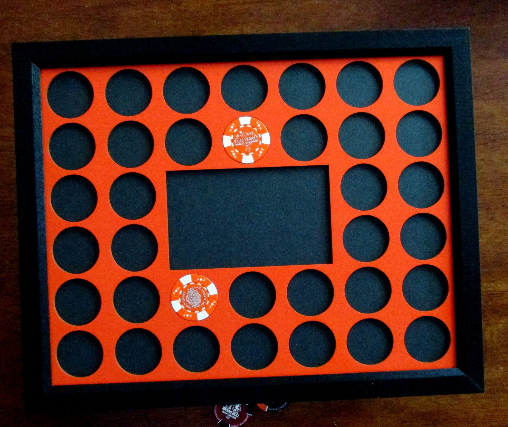 Detail Harley Davidson Poker Chip Frame Nomer 18