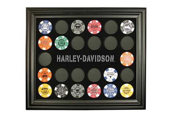 Detail Harley Davidson Poker Chip Frame Nomer 34