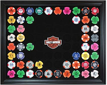 Detail Harley Davidson Poker Chip Frame Nomer 5