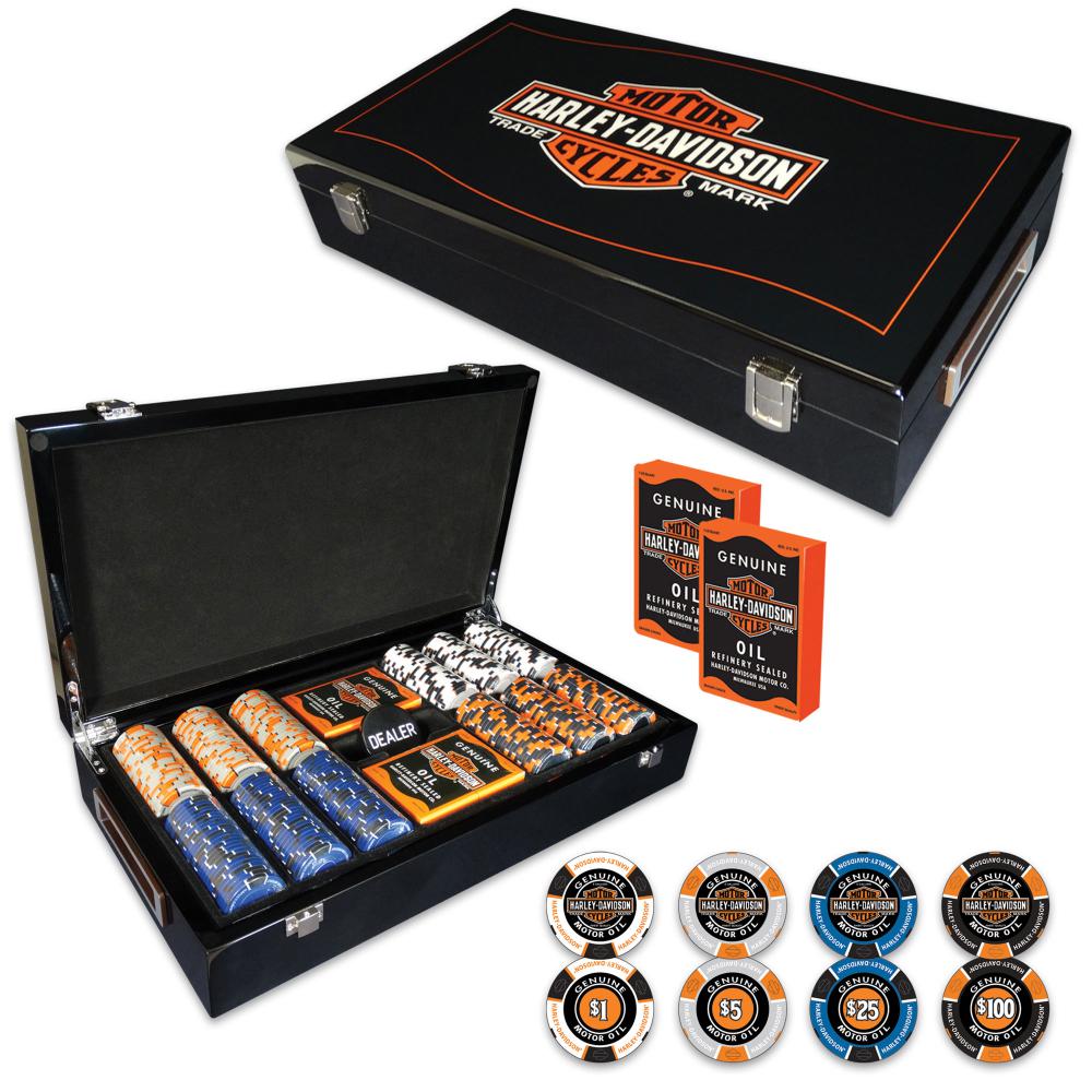 Harley Davidson Poker Chip Set - KibrisPDR