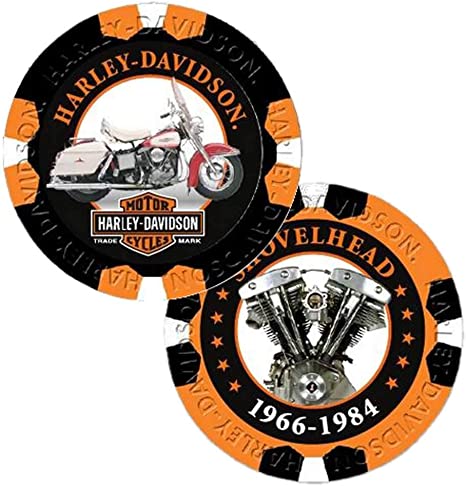 Detail Harley Davidson Poker Chip Set Nomer 14