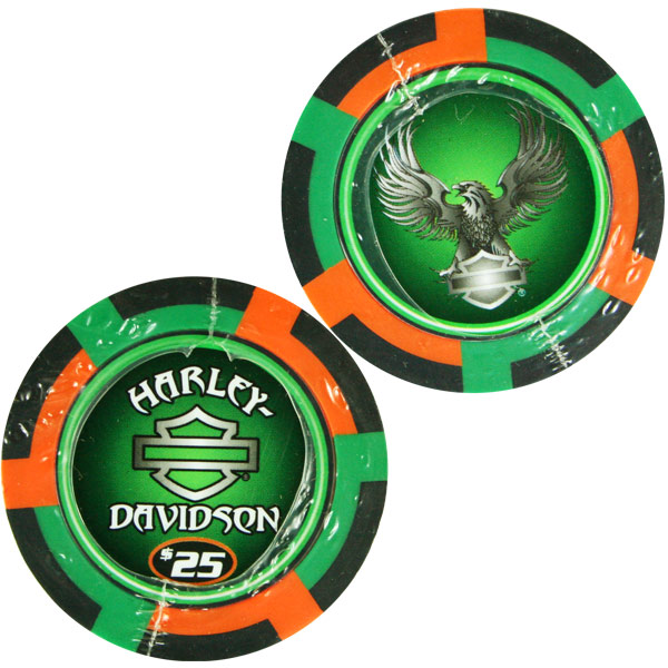 Detail Harley Davidson Poker Chip Set Nomer 15