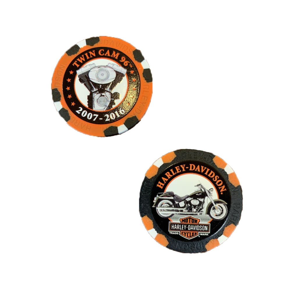 Detail Harley Davidson Poker Chip Set Nomer 30