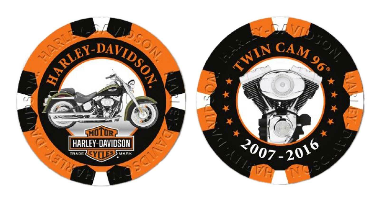 Detail Harley Davidson Poker Chip Set Nomer 38