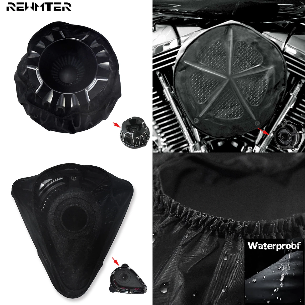 Detail Harley Davidson Rain Sock Nomer 42