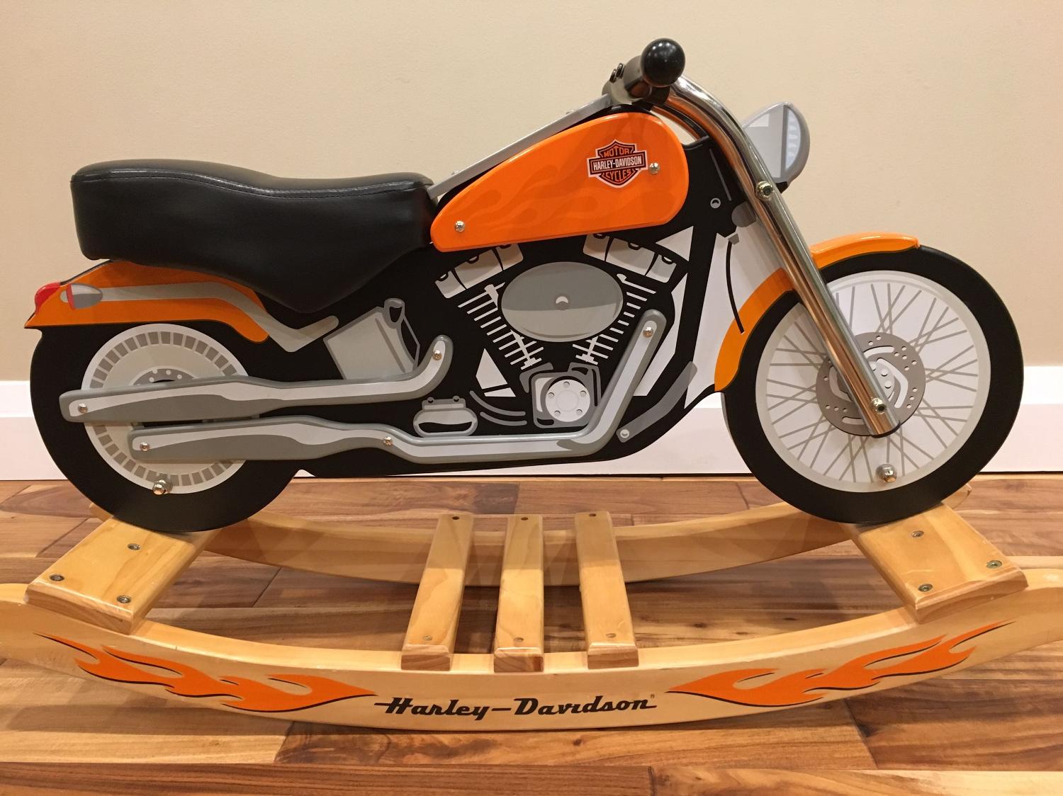 Detail Harley Davidson Rocking Horse Nomer 9