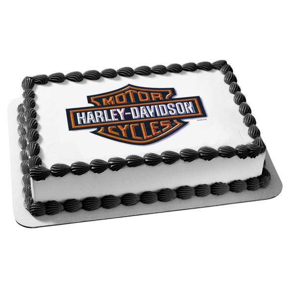 Harley Davidson Sheet Cake - KibrisPDR