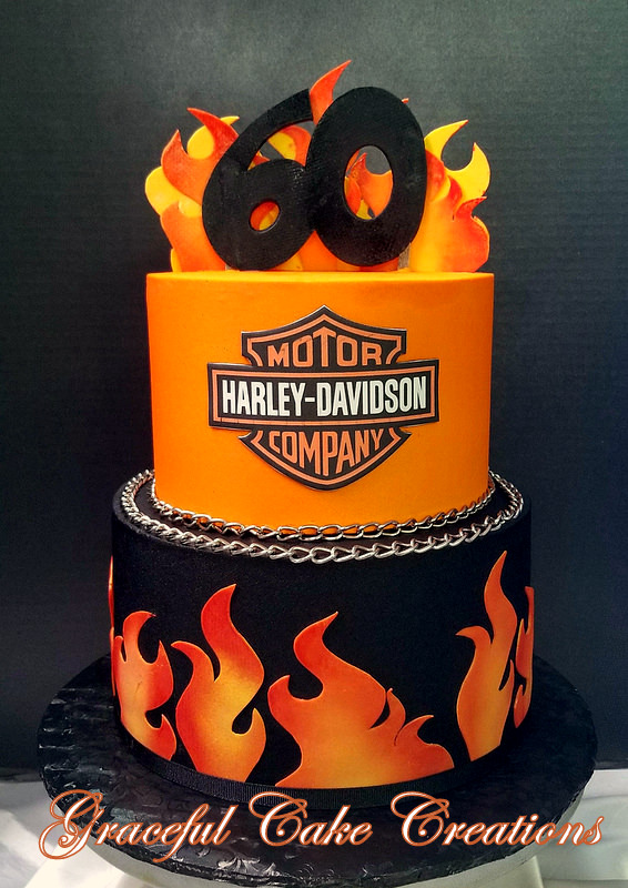 Detail Harley Davidson Sheet Cake Nomer 18