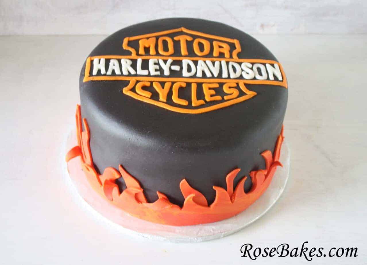 Detail Harley Davidson Sheet Cake Nomer 26