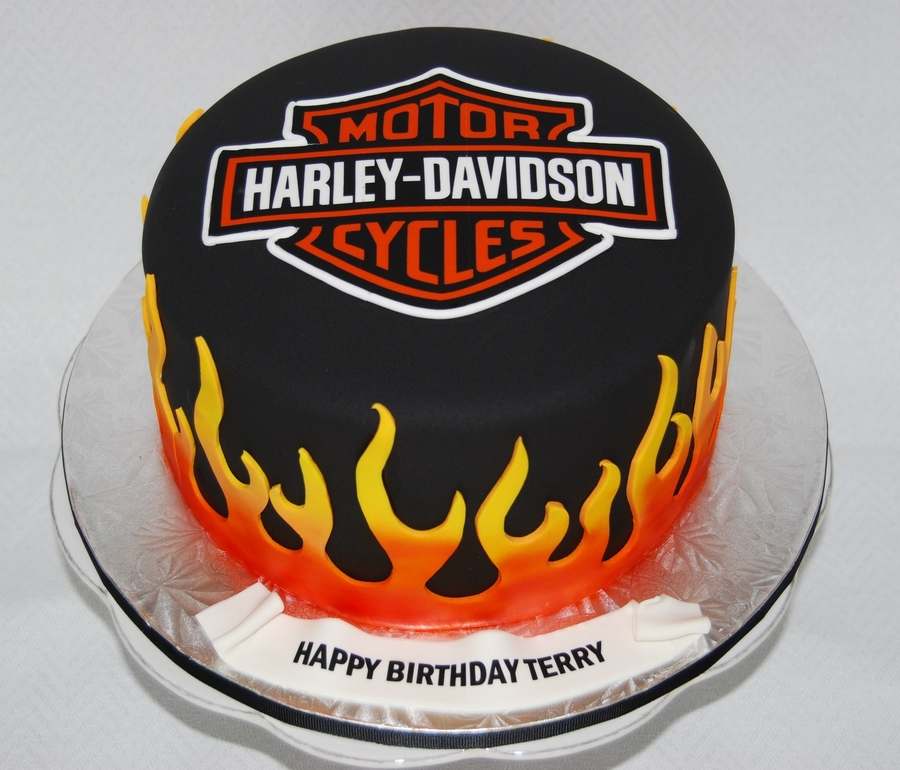 Detail Harley Davidson Sheet Cake Nomer 34