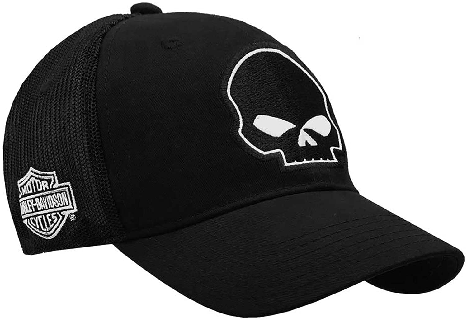 Detail Harley Davidson Skull Baseball Cap Nomer 3