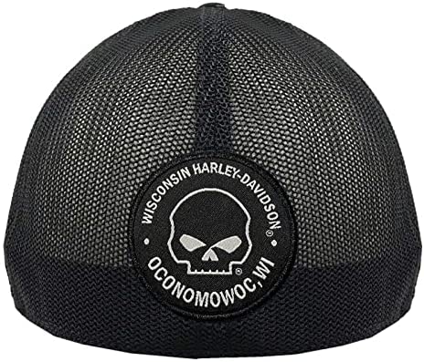 Detail Harley Davidson Skull Baseball Cap Nomer 22