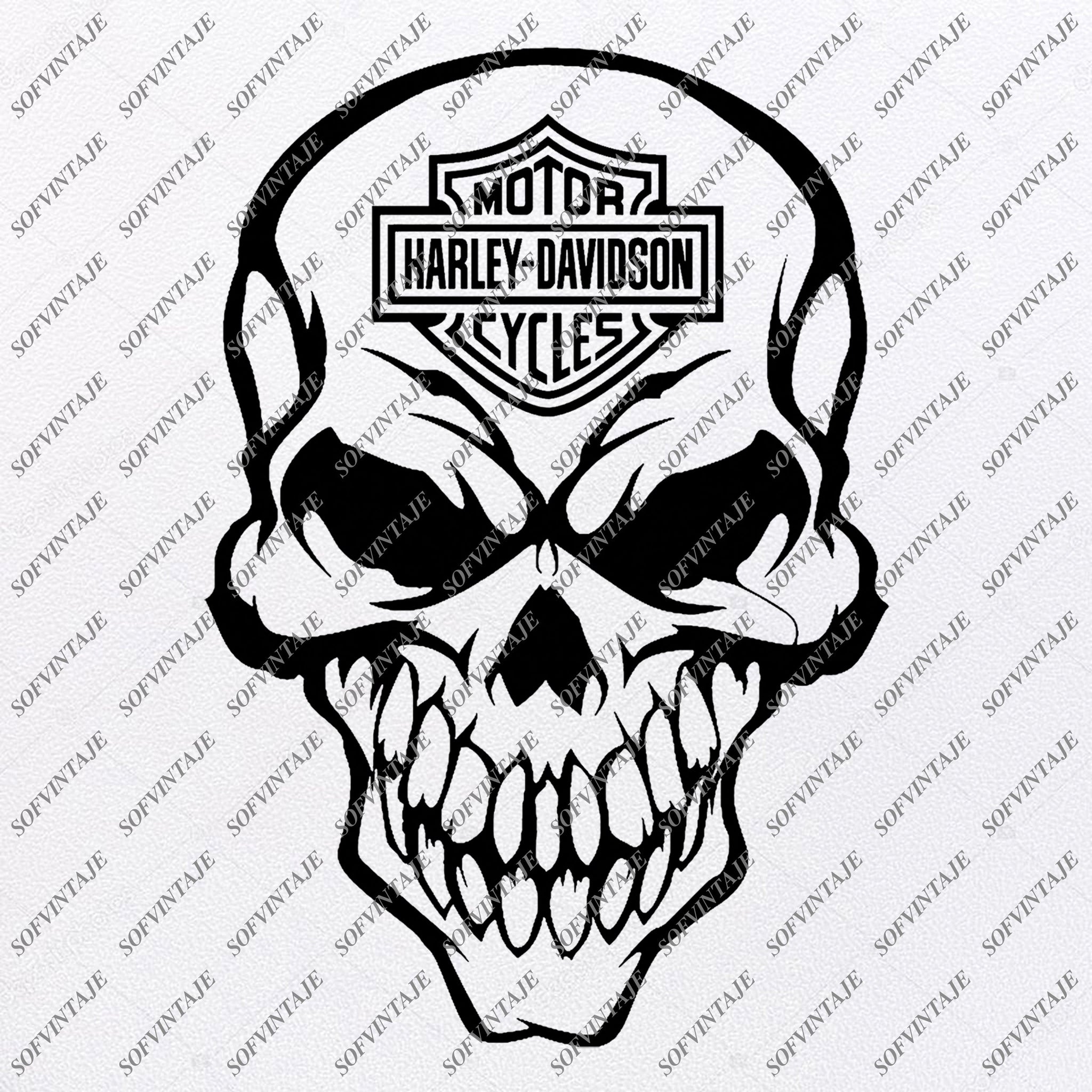 Detail Harley Davidson Skull Png Nomer 30
