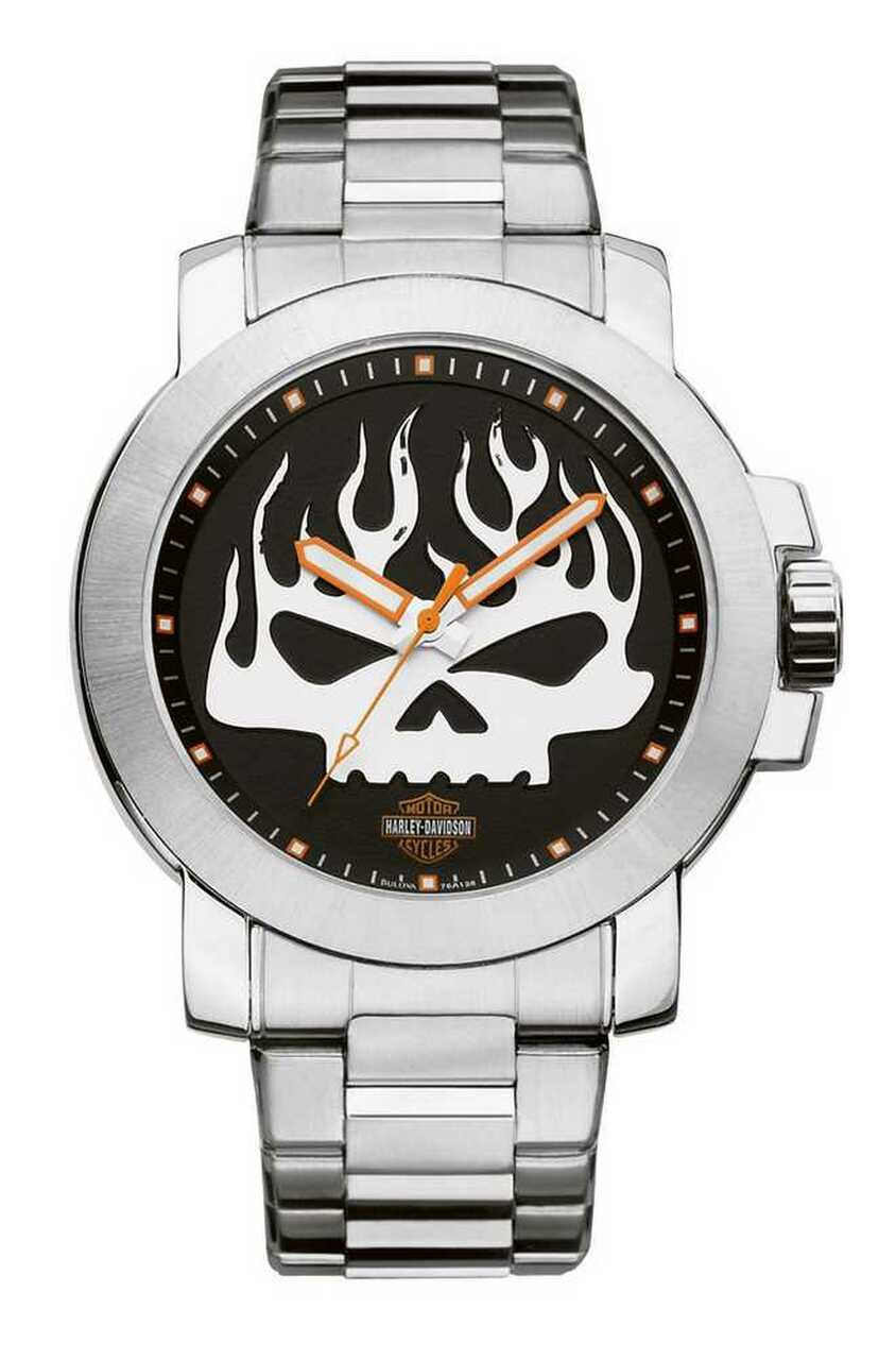 Detail Harley Davidson Skull Watches Nomer 5