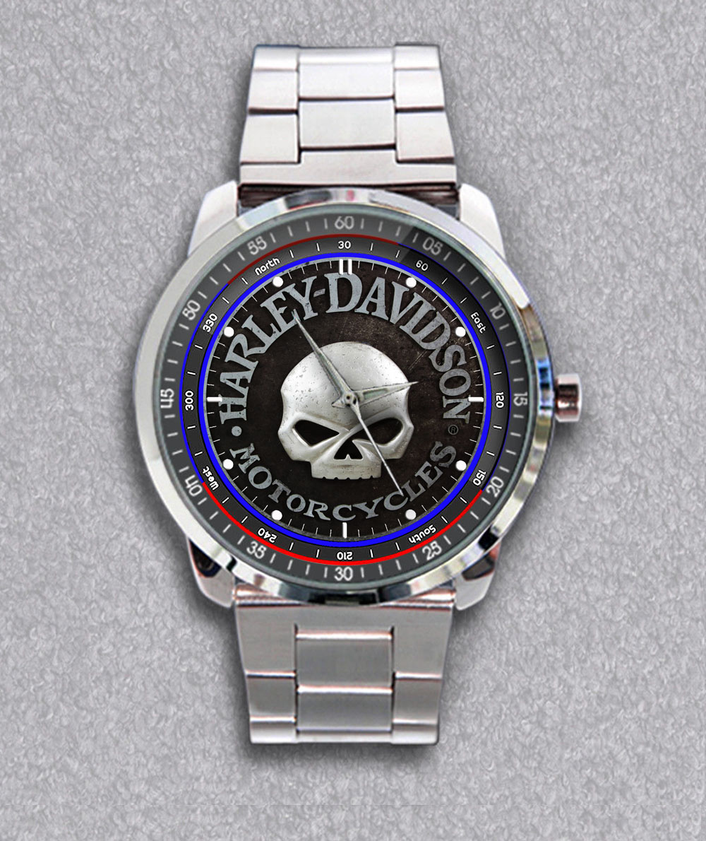 Detail Harley Davidson Skull Watches Nomer 48