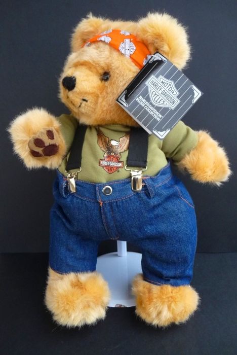 Detail Harley Davidson Stuffed Bear Nomer 30